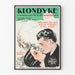 Vintage-Poster des Films Klondyke Trail of '98