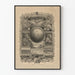 Vintage-Poster The Trail – Historische Indianer-Wanddekoration