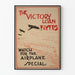 Vintage-Poster The Victory Loan Flyers - Wanddekoration Flugzeug und Zug