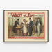 Vintage-Dekorationsposter „The Wages of Sin“ von Frank Harvey — gerahmtes Bild an der Wand