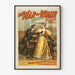 Vintage-Poster Der Krieg um Reichtum - Retro-Wanddekoration