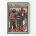 Vintage-Poster 'The Way of the Redman' – Dramatische Kinoraumwandlung für die Wandgestaltung