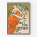Vintage-Poster The West End Review von Alfons Mucha