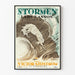 Vintage-Film-Poster Sturm - Wanddekoration mit Pferdethema