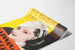 Vintage-Poster Kvinan aus Monte Carlo - Retro-Kino-Wanddekoration