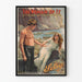 Vintage-Poster The Woman of It – Dramatischer Kinowanddekoration