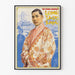 Vintage-Poster von Long Tack Sam in orientalischer Kleidung