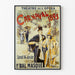 Vintage-Poster Karneval 1893 Opernhaus Maskenball