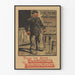 Vintage-Poster Théâtre Antoine Blanchette und Boubouroche