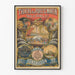 Vintage-Theaterposter Großes Ballett Aschenputtel – Elegante Wanddekoration