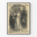 Vintage-Poster La Marjolaine - Opéra Bouffe im Théâtre de la Renaissance