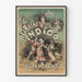 Plakat des Theaters der Renaissance Die Königin Indigo