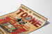 Plakat Puppentheater Toone – Vintage-Wanddekoration Brüssel