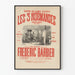 Vintage-Poster Theater Les 3 Normandes - Retro-Wanddekoration