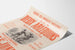 Plakat Theater Die Zwei Arlekin - Vintage Wanddekoration