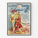 Vintage-Poster des Théâtre des Folies Dramatiques - Ganz Paris in Revue
