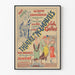 Plakat des Theaters der Neuheiten - Die Statue des Kommandanten
