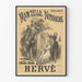 Vintage-Poster Mam'zelle Nitouche Operette im Théâtre des Variétés