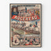Vintage-Poster vom Château d'Eau-Theater - Drama Augereau in 5 Akten
