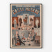 Vintage-Poster vom Château d'Eau Theater Casse-Museau
