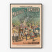 Vintage-Poster Le Mariage au Tambour - Théâtre du Châtelet