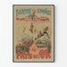 Vintage-Poster Théâtre du Gymnase - Das Land des Goldes