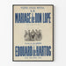 Vintage-Poster vom Lyrique-Theater – Die Hochzeit von Don Lope