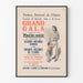 Altes Poster Großes Gala am Nationaltheater der Oper 1940