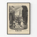 Altes Poster vom Nationaltheater Lyrique Dimitri - Vintage-Wanddekoration