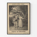 Vintage-Poster Théâtre National Lyrique Paul & Virginie Dekorativ