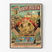 Vintage-Poster Théâtre Robert-Houdin Der Gelbe Zwerg