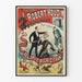 Vintage-Poster Théâtre Robert-Houdin Enthaupteter Widerstandskämpfer