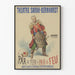 Theaterposter Sarah Bernhardt - Durch Eisen und Feuer