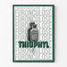 Vintage-Werbeplakat Thiophyl Furonculose