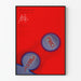 Plakat Internationale AIDS-Konferenz 1987 – Vintage-Wanddekoration
