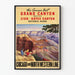 Vintage-Poster Nationalparks Grand Canyon Zion Bryce Canyon