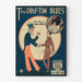 Vintage-Poster Those Draftin' Blues von Maceo Pinkard