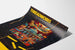 Poster Wanddekoration Threadworks Miniatur Textilkunst