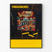 Poster Wanddekoration Threadworks Miniatur Textilkunst