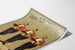 Vintage-Werbeplakat für Three Bells Cigarettes J & F Bell Glasgow