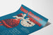 Vintage-Poster Drei Uhr morgens - Romantisches Musikposter