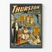 Poster Magier Thurston - Vintage-Zaubershow