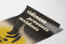 Vintage-Poster Wanddekoration „Ordentlichkeit Verhindert Unfälle“