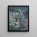 Les Baigneuses - Étienne Dinet — gerahmtes Bild an der Wand
