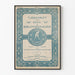 Vintage Art Nouveau-Poster - Revue Bibliothéconomie 1903