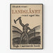 Vintage-Poster Arbeit der Landarbeiter und Zugang zu Krediten