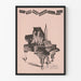 Künstlerischer Poster Tin Pan Alley Musikrevue Vintage