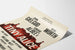Dekoratives Theaterposter Vintage Tiny Alice 1965