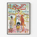 Vintage-Poster To-Date Comic Seriös und Humorvoll