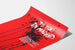 Poster To Die in Madrid im grafischen Stil in Rot und Schwarz
